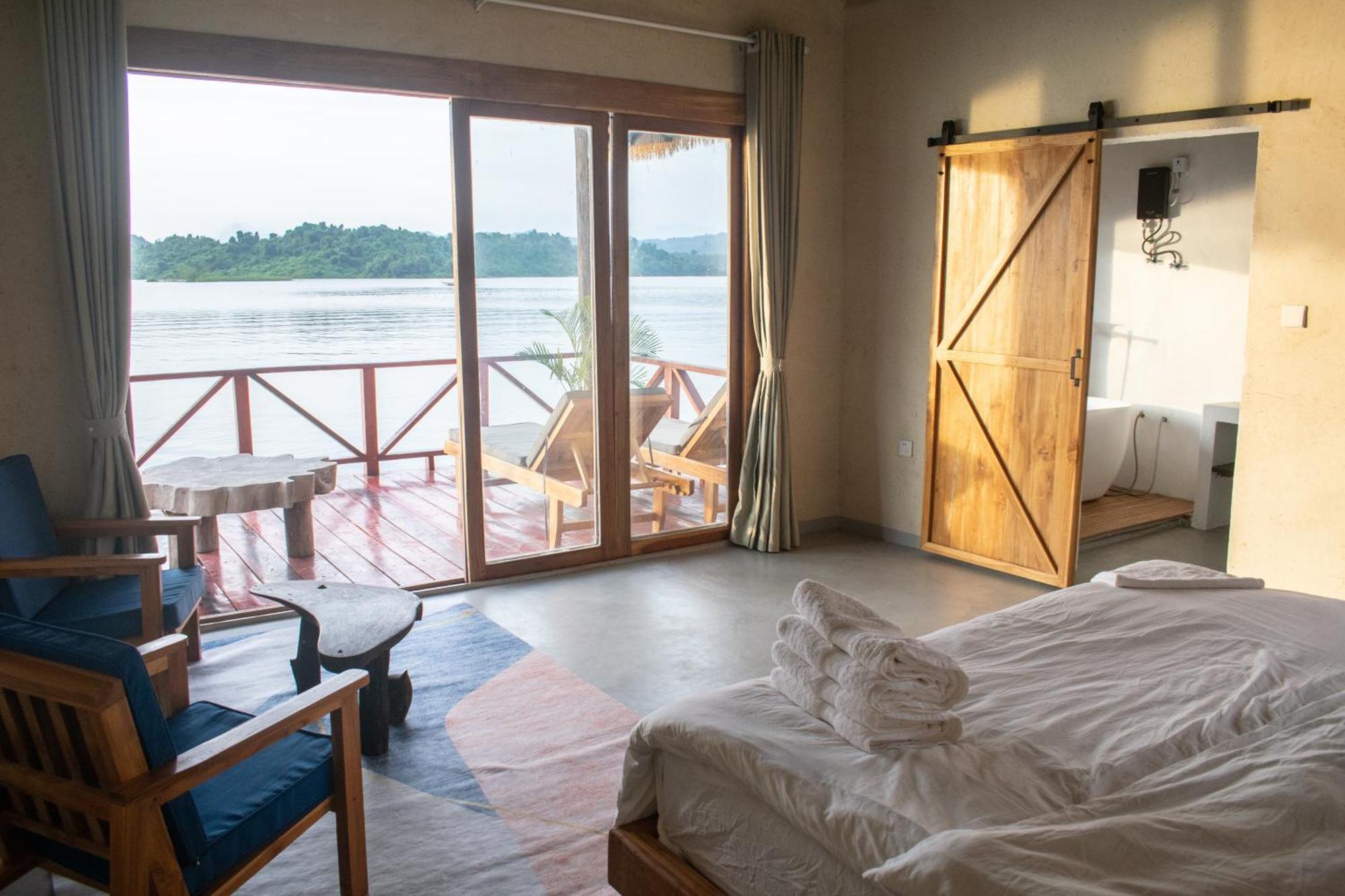Sunset Nam Ngum Resort فان فيان المظهر الخارجي الصورة